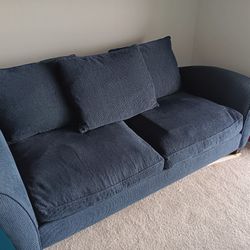 Rowe Sofa And Large Ottoman 