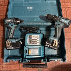Makita Hammer Drill And Impact Driver