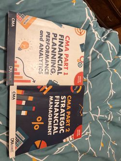CMA Exam Review Books - Part 1 & Part 2