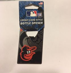Baltimore Orioles Credit Card Style Bottle Opener