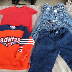 Polo T-shirt, Baby Gap Jeans,  Adidas fleece 18-24 Months