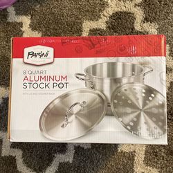 8qt Aluminum Stock Pot 
