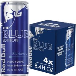 Blue Edition (Blueberry) Red Bull 8.4 Oz 