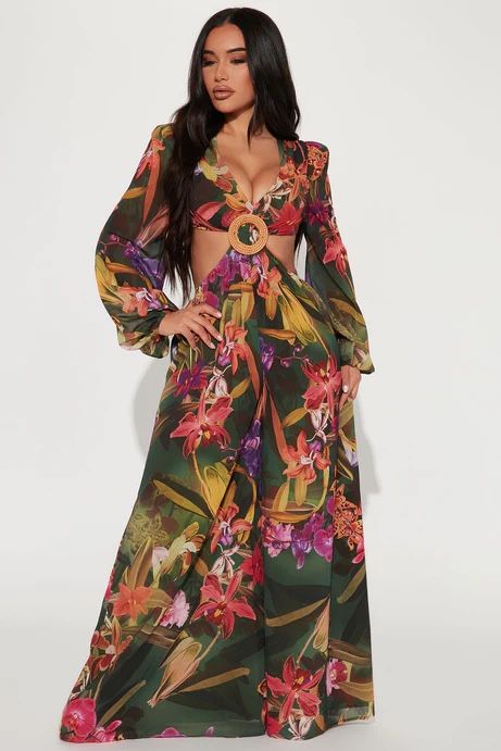Fashion Nova Maxi jumpsuit / Enterizo / Una pieza Outfit