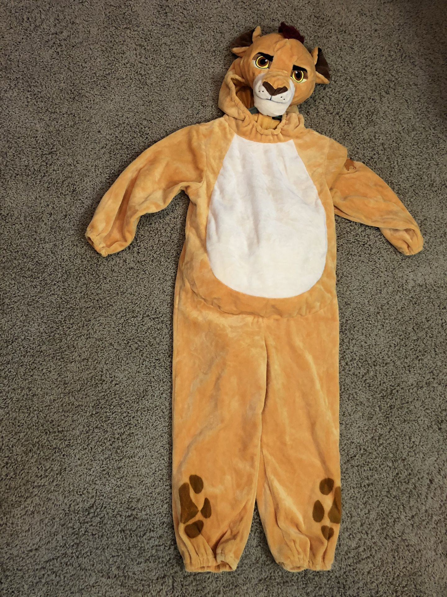 Toddler Halloween Costume Lion King 4-5 T