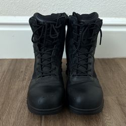 Belleville Leather Steel Toe Boots 6.5R