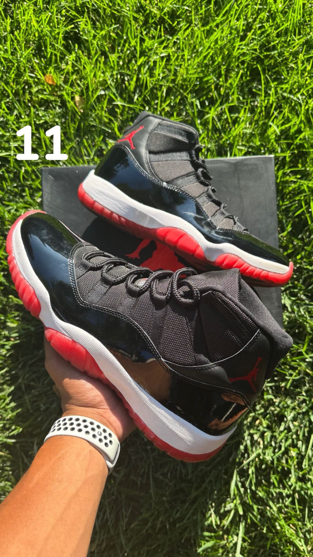 Jordan 11 Bred Size 11
