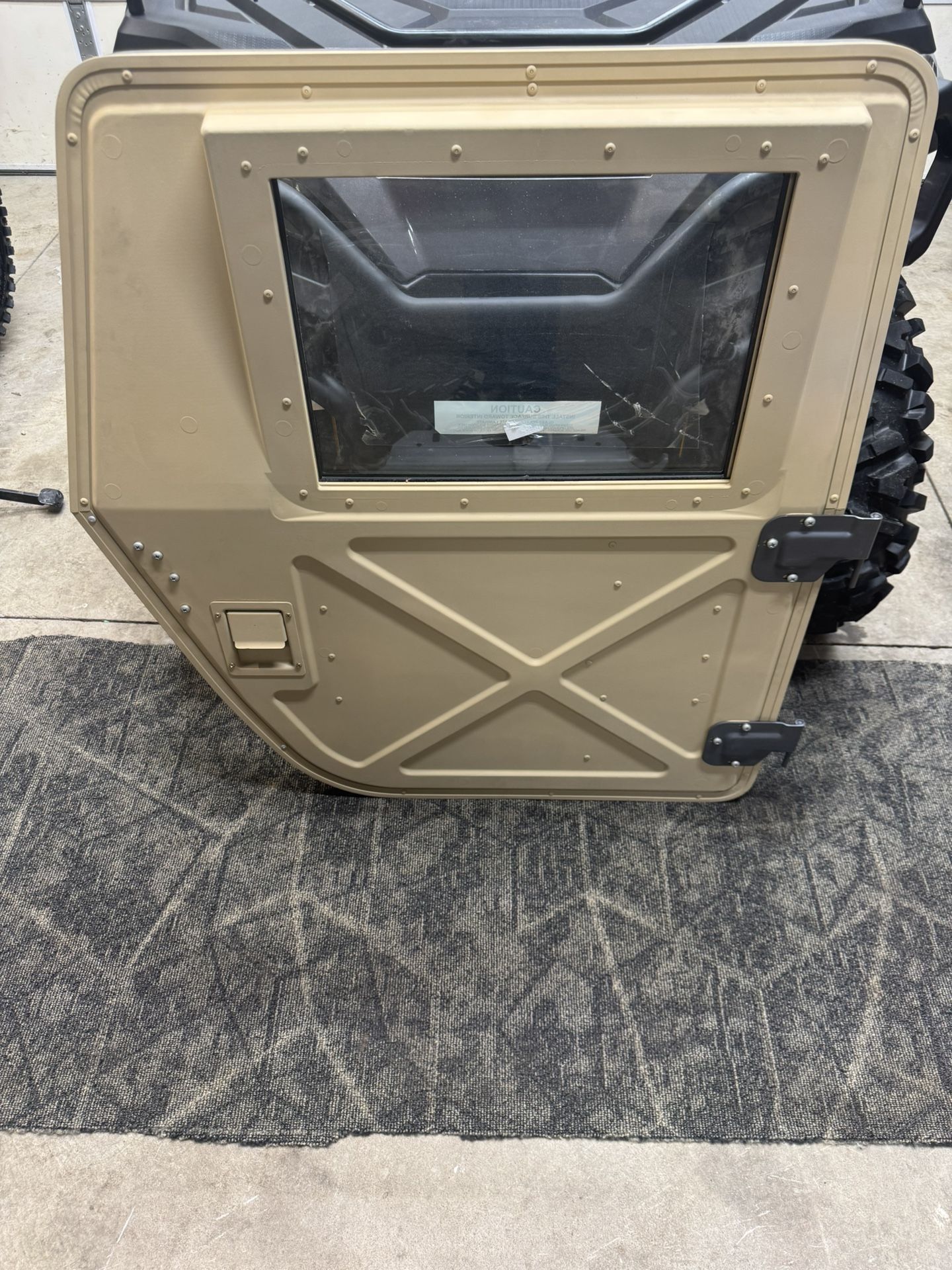 Hmmwv Humvee Hard Door New Passenger Rear