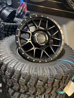 SUPER SALE 15x7 4x156 Black Wheels & 30x10-R15 tires for RZR KAWSAKI SPEED UTV YAMAHA SXS ( We Finance)