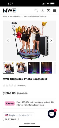 360 Photo Booth, Brand New
