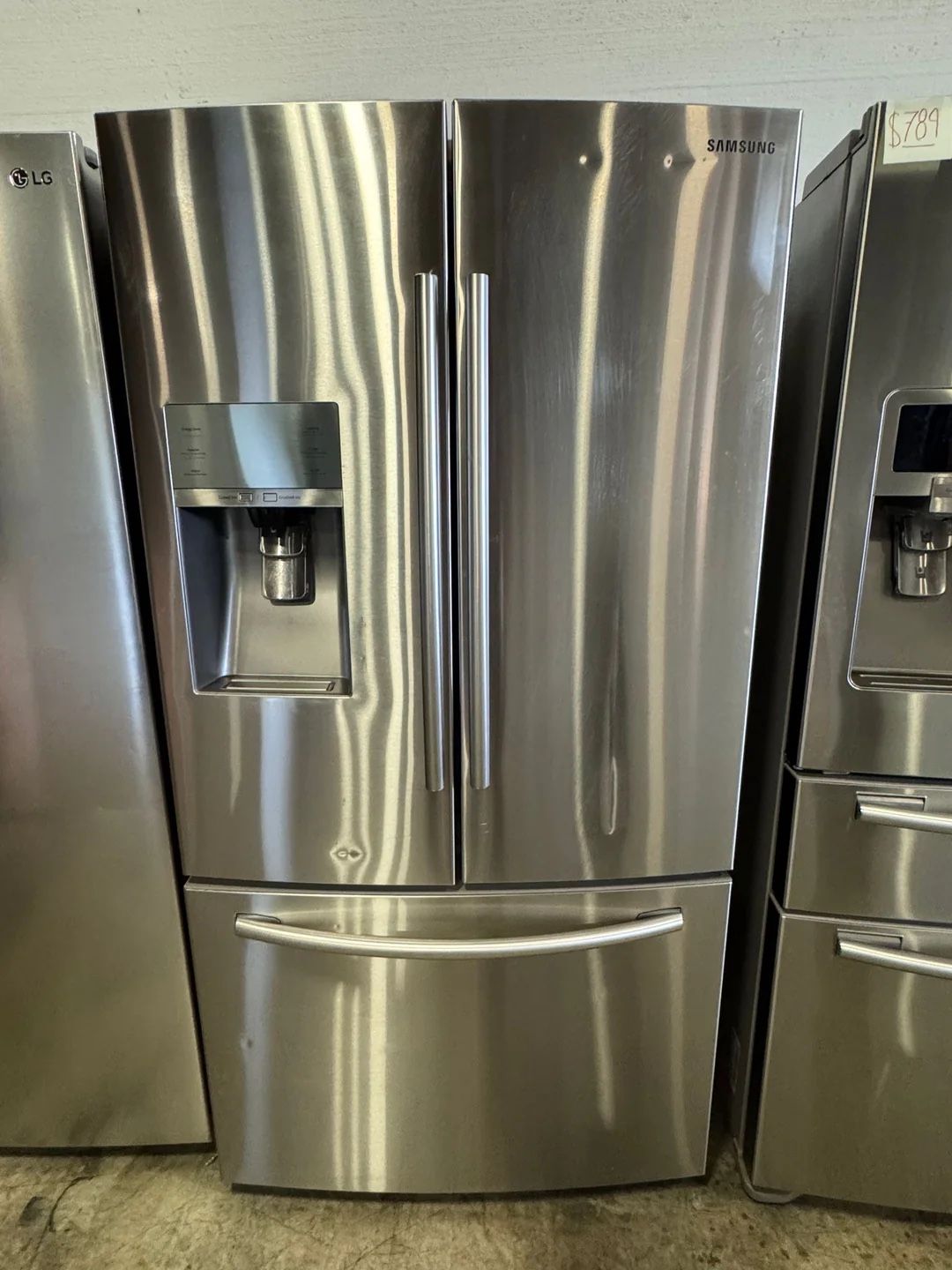 💥BIG SALE💯REFRIGERATOR SAMSUNG ONE TOUCH AUTOFILL FRENCH 3 DOOR