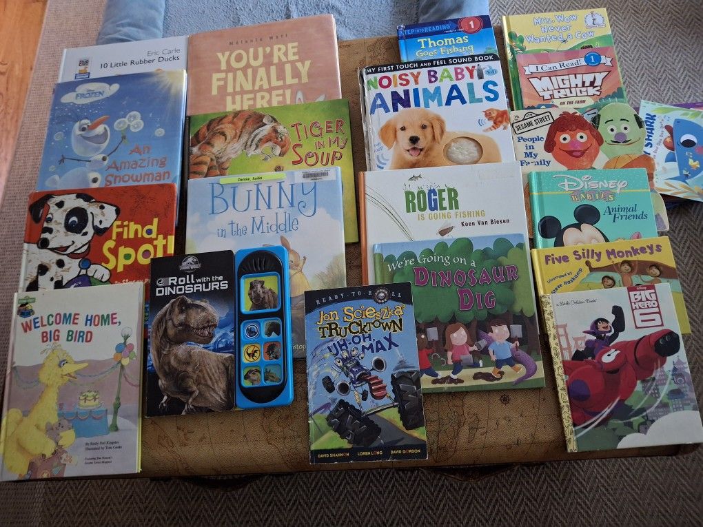 19 Books Ages 1-7