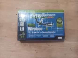 Wireless-G PCI Adapter with SpeedBooster