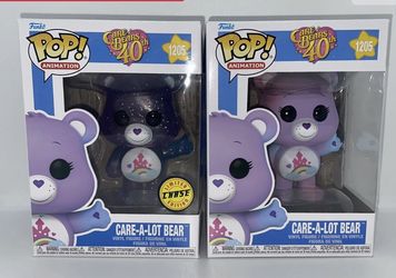 Care Bears 40th Anniversary Care-a-Lot Bear Pop! Vinyl Figure Set
