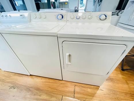 GE Washer&dryer Set Almond Color