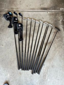 12pc Set of Integra Saberhawk Golf clubs