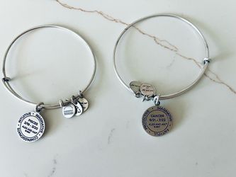 Alex and Ani Bracelet - Cancer and Pieces