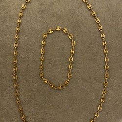 Classic Stainless Steel Jewelry Set 