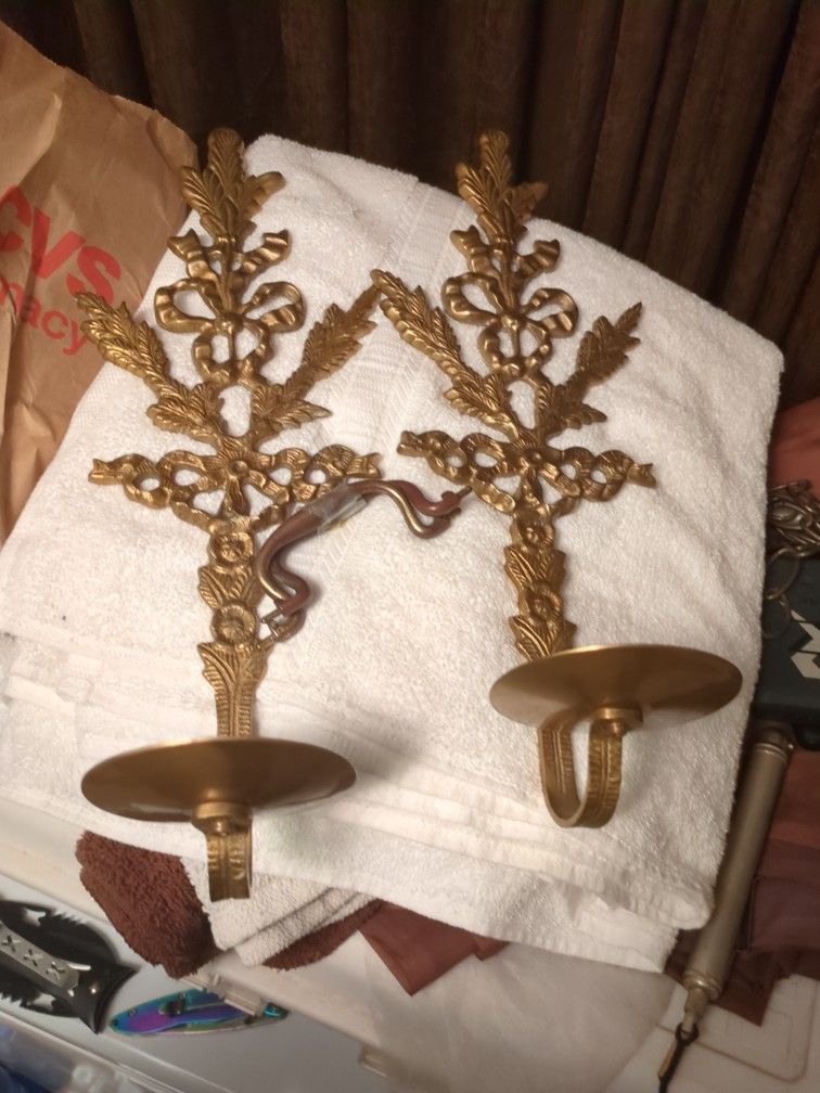 Brass Candle Holders