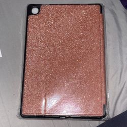 Glittery Rose Gold Tablet Case for Samsung Galaxy Tab A9 / A9+ 10.9 IN