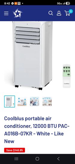 Coolblus 12000 BTU Portable Air Conditioner