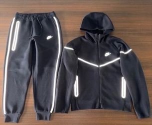 (Reflective)Nike Tech Set-Black