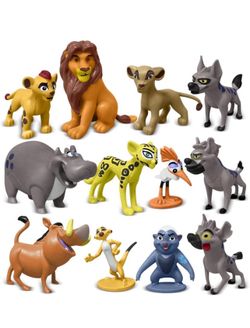 Lion king Action Figurines, Tales of Mufasa & Simba Perfect Lion Toys,1-2.3 inches Mini