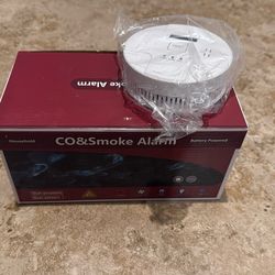CO and Smoke Detectors 6 Count, Fire Smoke Alarm