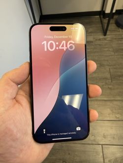 iPhone 15 Pro 128gb Blue Titanium Unlocked 