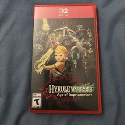 Hyrule Warriors Age Of Imprisonment - Nintendo Switch 2 Edition - Like New