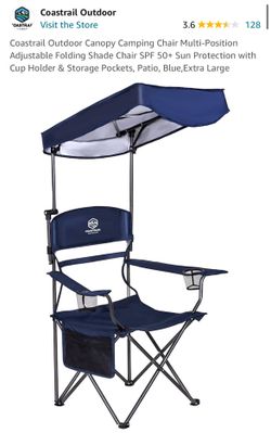 Out Foor Chair With Canopy