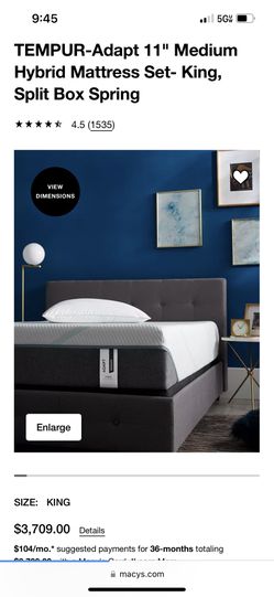 Tempur Pedic Mattress 