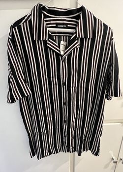 Express Short Sleeve Button Up