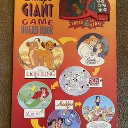 Disney vintage 1994 Giant Board Game