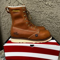 WORK BOOTS THOROGOOD AMERICAN HERITAGE 8”  WATERPROOF COMPOSITE SAFEY TOE SIZE’S AVAILABLE 8-8.5-9-9.5-10-10.5-11-12 MENS