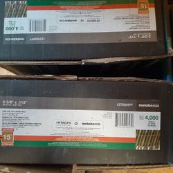 Hitachi exterior sheathing coil nails to 3/8