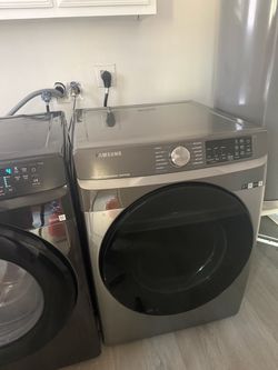 Washer and dryer