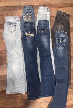 Girl Jeans - 7 pairs