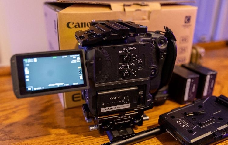 Canon EOS C70 4K Cinema Digital Camera with Box & Accessories