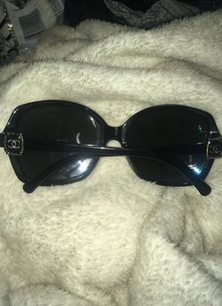 black and white chanel sunglasses authentic