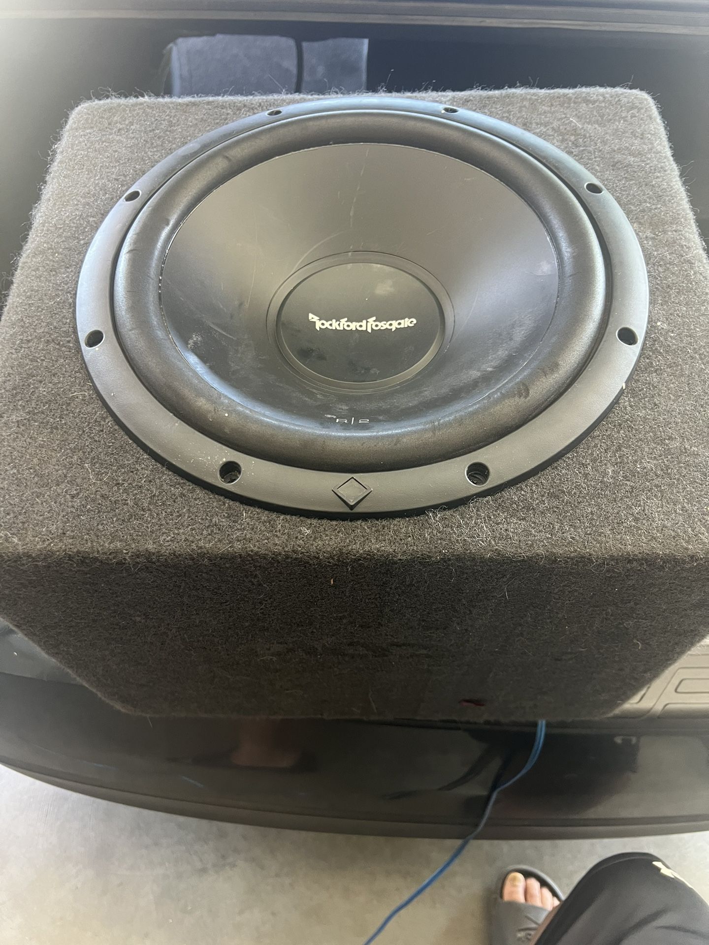 Rockford Fosgate R/2 Woofer 12in In Good Condition$80