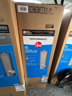 40 gallon Rheem water heater