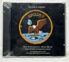 Apollo 11 Lunar Landing New Instrumental Space Music CD with NASA Communications