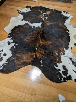 Cowhide Rug Tri Color