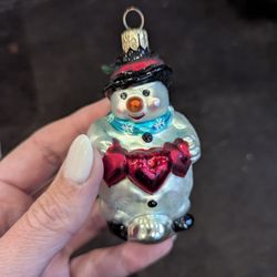 Christopher Radko Love You This Much Snowman