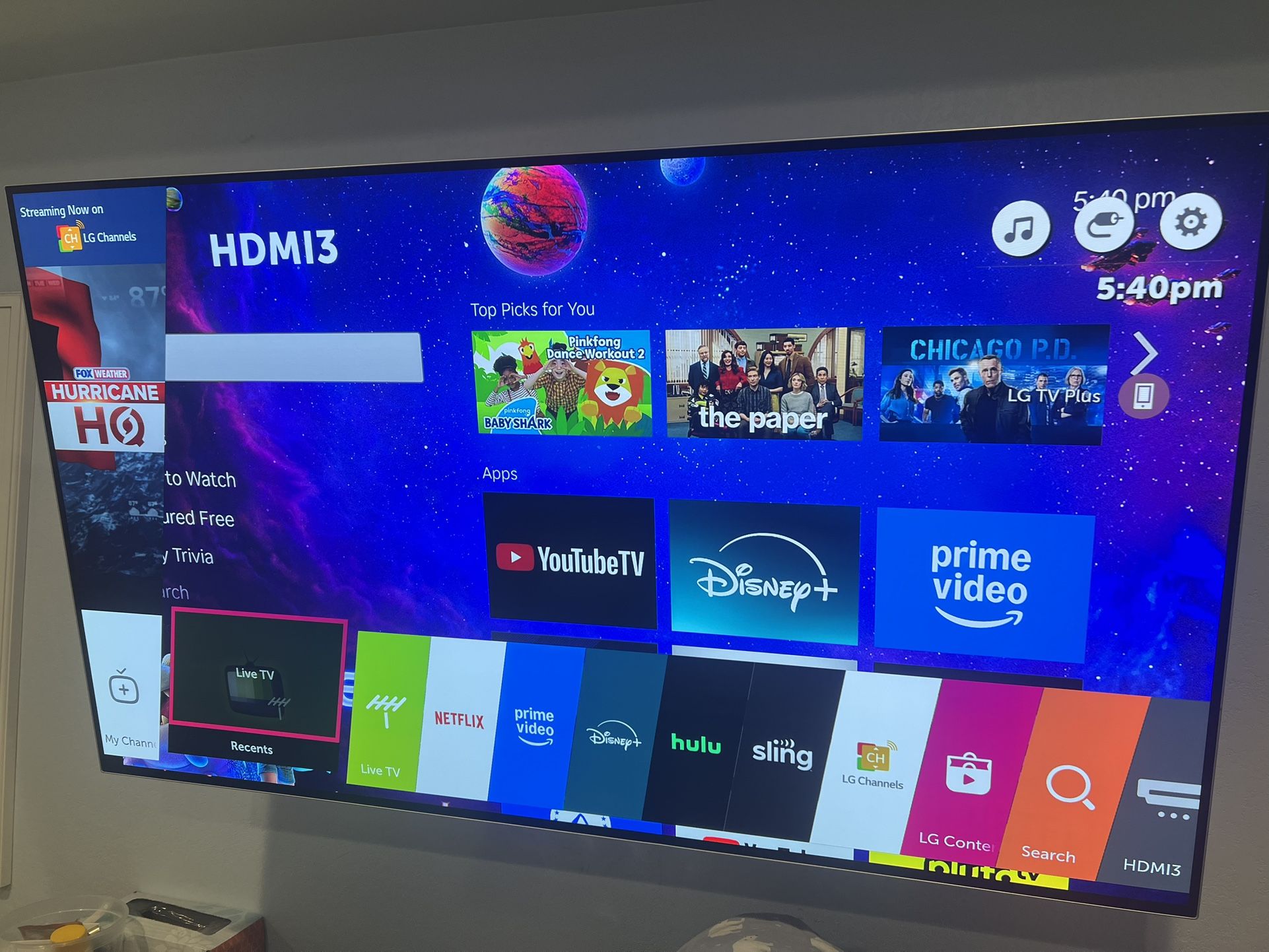 LG 55" OLED TV (Oled55b7a)
