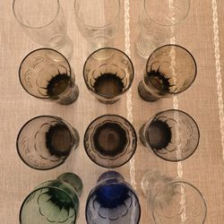 Set Of 12 Vintage Coca Cola Glasses $10