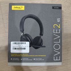 Jabra Evolve2 65 Wireless Headset (Brand New / Never Used)