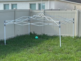 10’x10’ Pop Up Canopy Replacement Frame Only – Metal Frame – No Cover – No Sidewalls