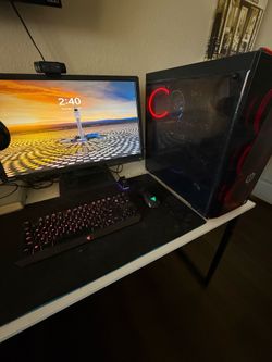 RGB Gaming/Streaming PC + ENTIRE SETUP | Ryzen 7 3700x | 165hz MONITOR + MORE